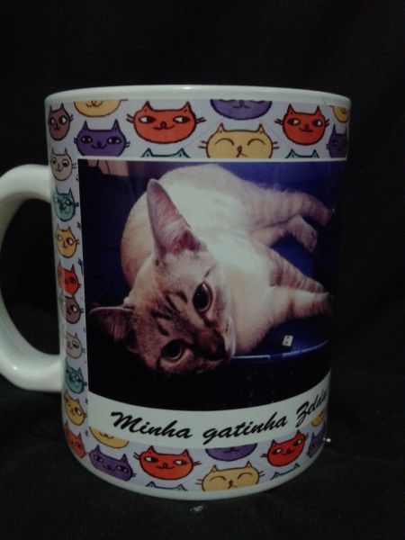 Caneca de Vidro personalizada